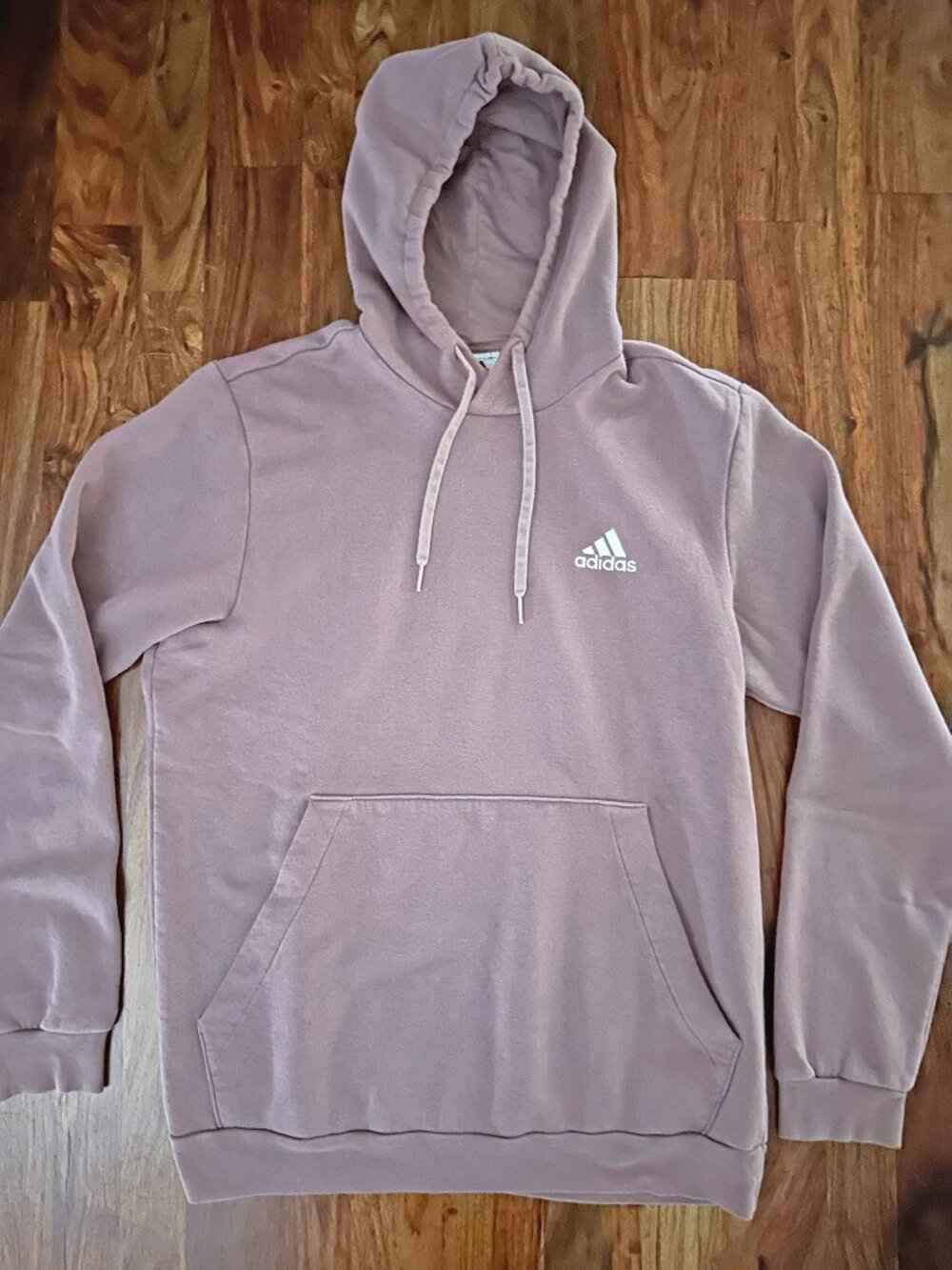 adidas Originals Fleece Trefoil Sweat Suit, Mauve, Men Size M Pants, Size L Top